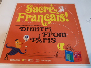 10inch★SACRE FRANCAIS ★COMPOSED & DIRECTED BY DIMITRI FROM PARIS
