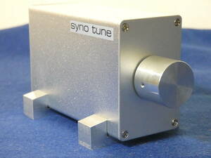 syno audio オリジナル・パッシブ・ボリューム TMS-1 高音質化改良品 syno tune Extra Tune パワーアンプ直結の音が聴ける mac