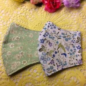 立体インナー 花、小鳥 ハンドメイド