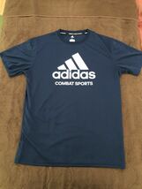 adidas Ｔシャツ XL 色ネイビー　アディダス　　　　　　ロゴTシャツ 半袖Tシャツ _画像1