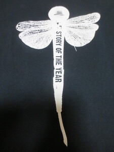 STORY OF THE YEAR ストーリー・オブ・ザ・イヤー 半袖プリントティーシャツ 黒 M