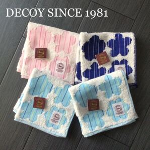 DECOY SINCE 1981 タオルハンカチ 4枚
