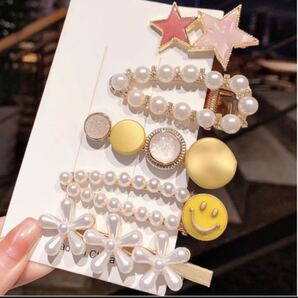 新品・韓国風★可愛い ヘアピン 5点セット