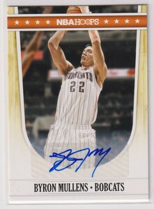 NBA BYRON MULLENS AUTO 2011-12 PANINI HOOPS Autographs BASKETBALL No. 173 Signature 直筆 サイン オート