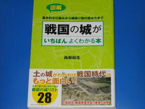 図解 戦国の城が いちばん よくわかる本★基本的な仕組みから縄張り図の読み方まで★今すぐ歩けるビギナー向け戦国の城リスト28★西股 総生