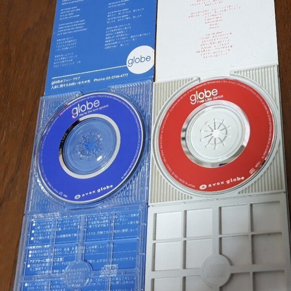 globe シングルCD2枚セット