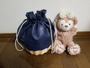 カゴバッグ かごバッグ リンネル レディース トートバッグ ショルダーバッグ
