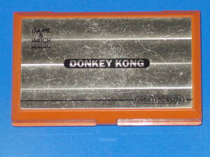  Junk ( breakdown goods )*Nintendo nintendo corporation *GAME & WATCH Game & Watch DONKEY KONG Donkey Kong MULTI SCREEN* rare 