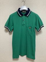 70's ヨーロッパヴィンテージ CHEMISE LACOSTE ラコステポロシャツ 半袖ポロシャツ ラコステ フランス製 2 緑_画像1