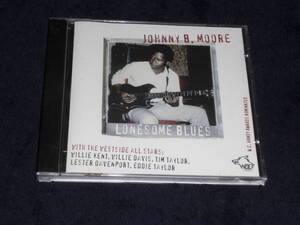 Austria盤CD 　Johnny B. Moore With The Westside All Stars Lonesome Blues 　　Eddie Playboy Taylor　(Wolf Records120.851CD)E