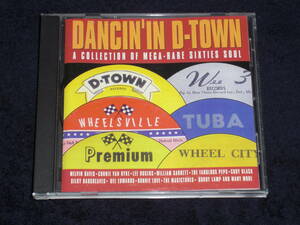 UK盤CD　Various ： Dancin' In D-Town A COLLECTION OF MEGA-RARE SIXTIES SOUL（Goldmine Soul Supply GSCD131）F