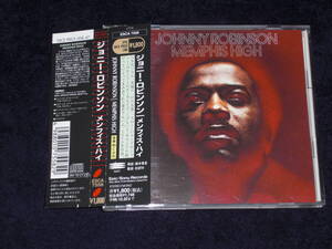 帯付日本盤CD　Johnny Robinson ： Memphis High 　（Epic ESCA 7558)H soul