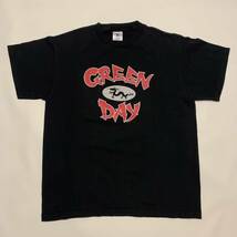 00s GREEN DAY POP DISASTER ツアー Tシャツ ブラック 黒 USA製 /ビンテージ 80s STARTREK STAR WARS バンT NIRVANA レッチリ バンド_画像1