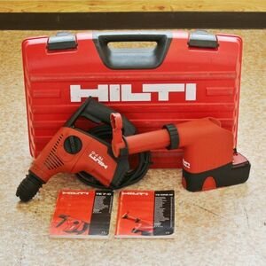 【新潟発】HILTI ロータリーハンマドリル TE7-C 100V 集じん装置付 TEDRS-M ハツリ 回転 穴あけ 打撃 集塵 電動 工具 実動 中古 ヒルティ