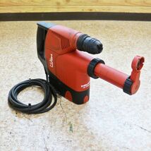 【新潟発】HILTI ロータリーハンマドリル TE7-C 100V 集じん装置付 TEDRS-M ハツリ 回転 穴あけ 打撃 集塵 電動 工具 実動 中古 ヒルティ_画像3