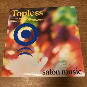 和モノ 日本盤 LP Salon Music Topless DRIVER C20A0425 CANYON サロンミュージック