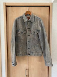 リーバイス デニムジャケット Gジャン　3rd ブリーチ加工　Levi’s ビンテージ　サイズ36 71557