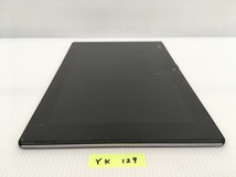 【ジャンク 通電リセット済】【送料185円】 au Xperia Z2 Tablet SOT21エクスペリア タブレット android アンドロイド 画面割れ YK129_画像4