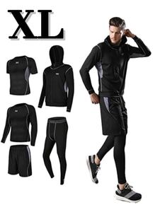 XLサイズ コンプレッションウェア トレーニング ジャージ スポーツウェア