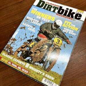 B0981　「CLASSIC DIRT BIKE」クラシック　ヴィンテージバイク　英国車 バイク カスタム 古本　雑誌 旧車　当時物　ビンテージ　自動車