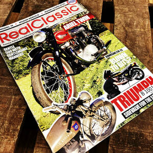 B1001　「「Real Classic」リアルクラシック　ヴィンテージバイク　英国車 バイク カスタム 古本　雑誌 旧車　ビンテージ　自動車