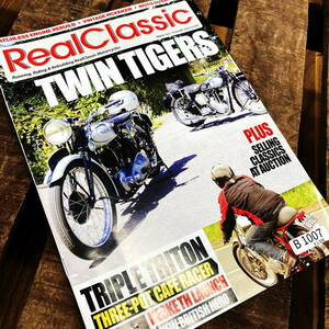 B1007　「「Real Classic」リアルクラシック　ヴィンテージバイク　英国車 バイク カスタム 古本　雑誌 旧車　ビンテージ　自動車