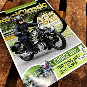 B1010　「「Real Classic」リアルクラシック　ヴィンテージバイク　英国車 バイク カスタム 古本　雑誌 旧車　ビンテージ　自動車