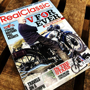 B1013　「「Real Classic」リアルクラシック　ヴィンテージバイク　英国車 バイク カスタム 古本　雑誌 旧車　ビンテージ　自動車