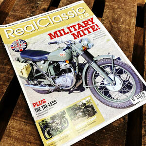 B1018　「「Real Classic」リアルクラシック　ヴィンテージバイク　英国車 バイク カスタム 古本　雑誌 旧車　ビンテージ　自動車