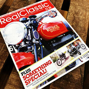 B1019　「「Real Classic」リアルクラシック　ヴィンテージバイク　英国車 バイク カスタム 古本　雑誌 旧車　ビンテージ　自動車