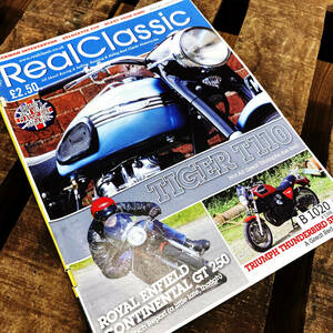 B1020　「「Real Classic」リアルクラシック　ヴィンテージバイク　英国車 バイク カスタム 古本　雑誌 旧車　ビンテージ　自動車