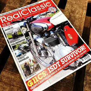 B1024　「「Real Classic」リアルクラシック　ヴィンテージバイク　英国車 バイク カスタム 古本　雑誌 旧車　ビンテージ　自動車