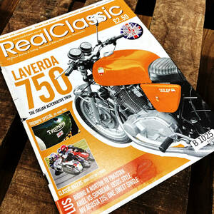 B1025　「「Real Classic」リアルクラシック　ヴィンテージバイク　英国車 バイク カスタム 古本　雑誌 旧車　ビンテージ　自動車