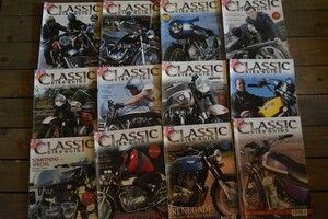 B0893 「CLASSIC BIKE GUIDE」 クラシックバイクガイド 12冊セット　ヴィンテージ　モーターサイクル誌　古本　雑誌 マガジン