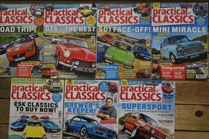 B0919 「Practical CLASSICS」 プラクティカルクラシックス　7冊セット　ヴィンテージ　旧車　カー雑誌　古本　雑誌 マガジン