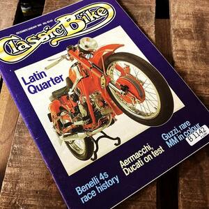 B1142　「Classic Bike」クラシックバイク　ヴィンテージバイク　英国車 バイク カスタム 古本　雑誌 旧車　ビンテージ　自動車