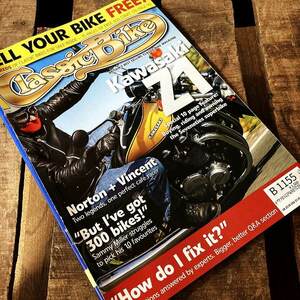 B1155　「Classic Bike」クラシックバイク　ヴィンテージバイク　英国車 バイク カスタム 古本　雑誌 旧車　ビンテージ　自動車