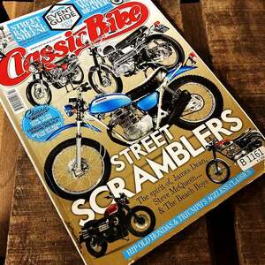 B1161　「Classic Bike」クラシックバイク　ヴィンテージバイク　英国車 バイク カスタム 古本　雑誌 旧車　ビンテージ　自動車