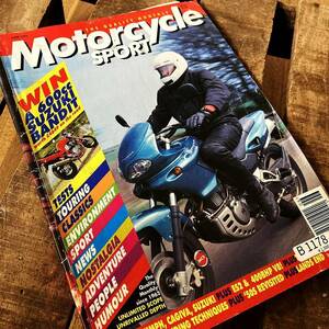 B1178　「MOTOR CYCLE SPORT」モーターサイクルスポーツ　ヴィンテージ　英国車 バイク カスタム 古本 旧車 当時物 ビンテージ 自動車