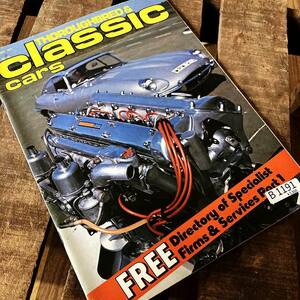 B1191　「CLASSIC CARS」クラシックカー　ヴィンテージ　英国車 バイク カスタム 古本　雑誌 旧車　当時物　ビンテージ　自動車