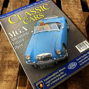 B1218　「CLASSIC CARS」クラシックカー　ヴィンテージ　英国車 バイク カスタム 古本　雑誌 旧車　当時物　ビンテージ　自動車