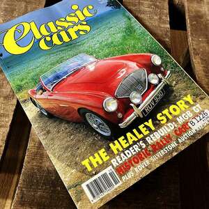 B1226　「CLASSIC CARS」クラシックカー　ヴィンテージ　英国車 バイク カスタム 古本　雑誌 旧車　当時物　ビンテージ　自動車