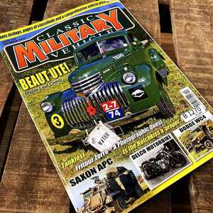 B1270「CLASSIC MILITARY VEHICLE」クラシックミリタリービークル 軍事　軍用車　古本　雑誌 ヴィンテージ 旧車 ビンテージ 自動車