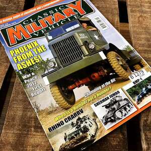 B1279「CLASSIC MILITARY VEHICLE」クラシックミリタリービークル 軍事　軍用車　古本　雑誌 ヴィンテージ 旧車 ビンテージ 自動車