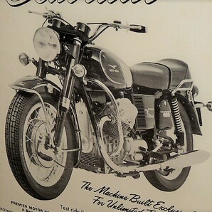 1972年 USA 洋書雑誌広告 額装品 Moto Guzzi V850 Eldorado モト・グッチ エルドラド (A4サイズ)の画像4