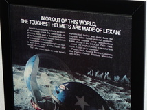 1971年 USA '70s 洋書雑誌広告 額装品 Grant Helmets グラント 星条旗柄 ヘルメット ( A4size・A4サイズ )_画像2