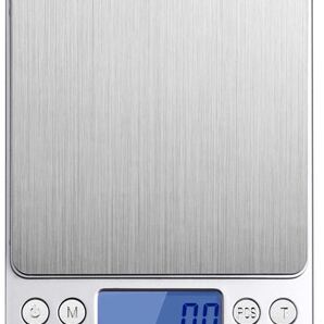 デジタルスケール 電子天秤 0.1gから3000gまで精密な計量器