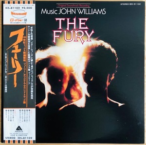 LP# soundtrack /FURY Fury /ARISTA IES-81102/ domestic 78 year ORIG OBI/ obi / super ability movie /JOHN WILLIAMS/BRIAN DE PALMA/PSYCHIC MOVIE