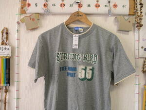 ♪服4410♪ ジュニア　半袖 Ｔシャツ SURFING BIRD サーフィンバード 【160】 未使用品 ～iiitomo～