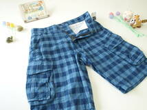 ♪服4470♪ ジュニア　カーゴハーフパンツ　GAP KIDS 定価2900円 【130】W=実測で63ｃｍ位 未使用 ～iiitomo～_画像6